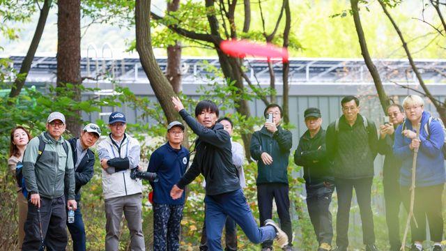 크라운해태, 양주 아트밸리서 '디스크골프 국제대회' 열어