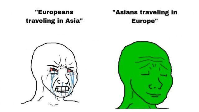 유럽인들이 당하는 인종차별 VS 동양인이 당하는 인종차별