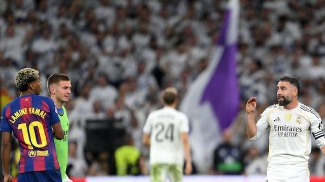 “걔네 항상 불평하지” 야말의 도발→레알 마드리드, 엘 클라시코 2-1 승리…카르바할은 “계속 말해봐”
