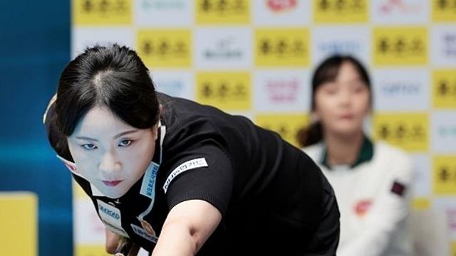 김민아, 김상아에 4:0 완승 휴온스배LPBA 우승…개인 통산 네 번째 정상