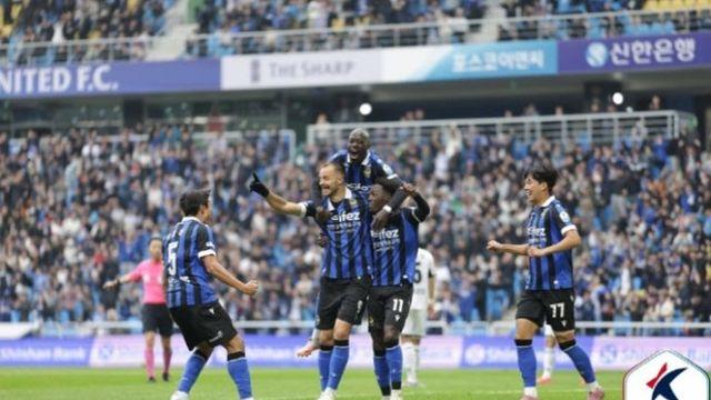 인천유나이티드, K리그2 우승...다이렉트 승격으로 1년 만에 K리그1 복귀