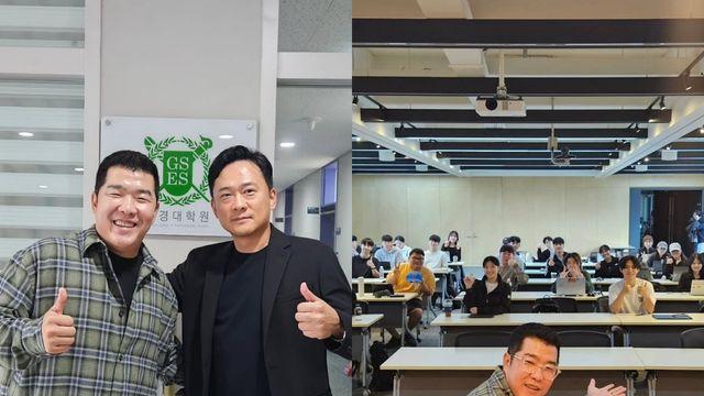 '불꽃야구' 정근우, 서울대 강의 