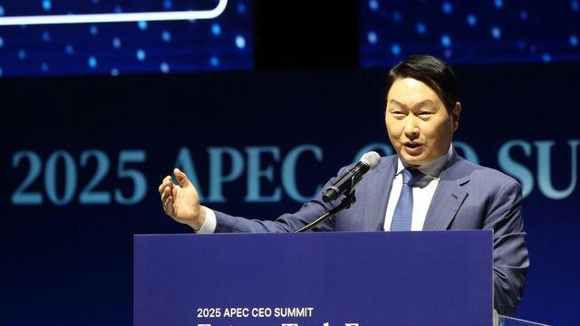 최태원 SK그룹 회장, APEC서 ‘AI 기술자립·신뢰기반 협력’ 한국형 전략 제시