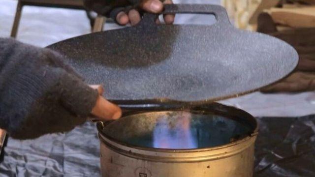 한국식 바베큐 해먹겠다는 외국인