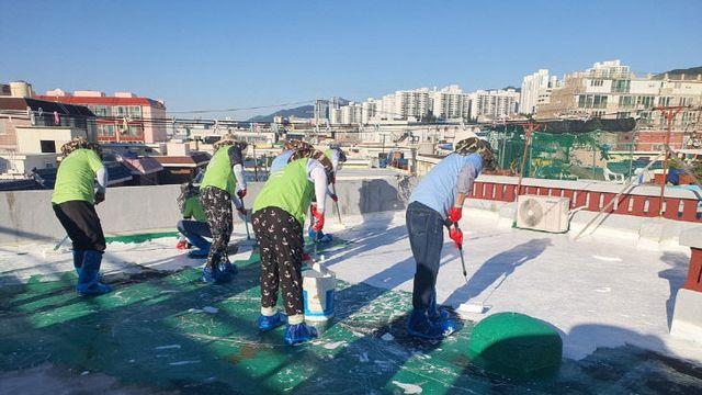 부산시, 하얀지붕 지원사업 30개소 완료...소중립 생활화 앞당겨