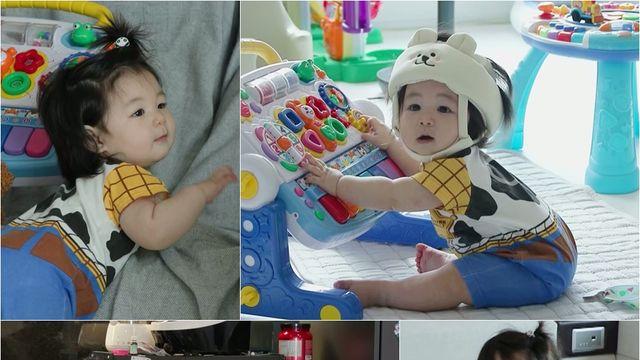 심형탁子 하루, 혼자 앉기+일어서기 성공 