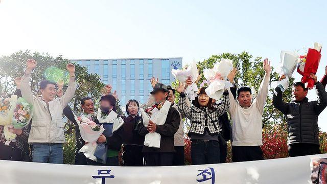 '청산가리 막걸리 살인' 부녀 16년만에 재심서 무죄…