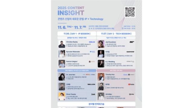 콘진원, ‘2025 콘텐츠 인사이트’ 개최…글로벌 콘텐츠 산업의 미래 제시
