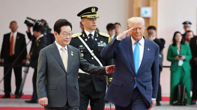 이 대통령-트럼프 정상회담 종료…1시간30여분 진행