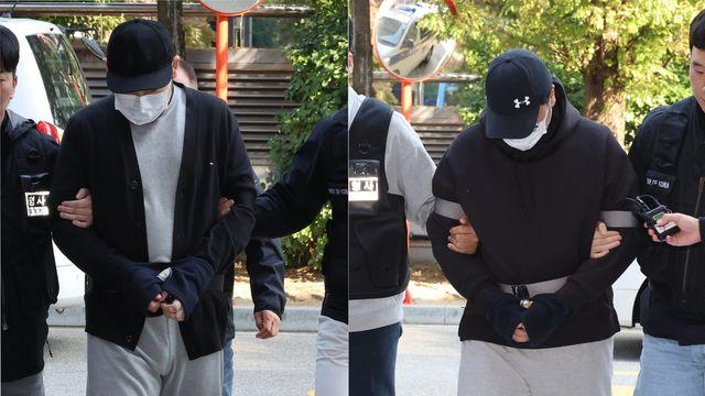 구독자 100만 유튜버 살인미수 혐의…2인조 구속심사 출석