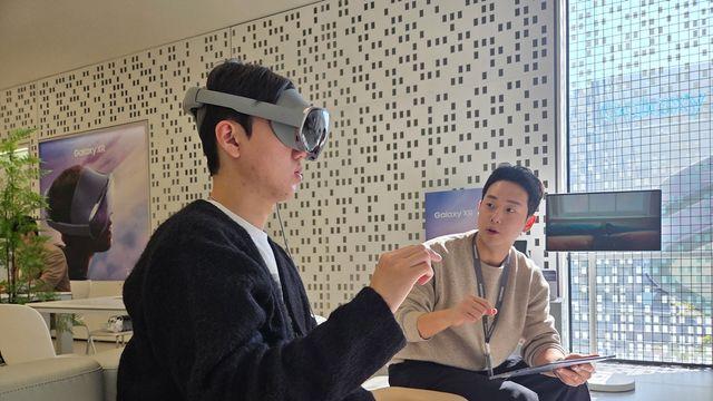 갤럭시 XR 체험존 예약 마감…MZ세대 열광
