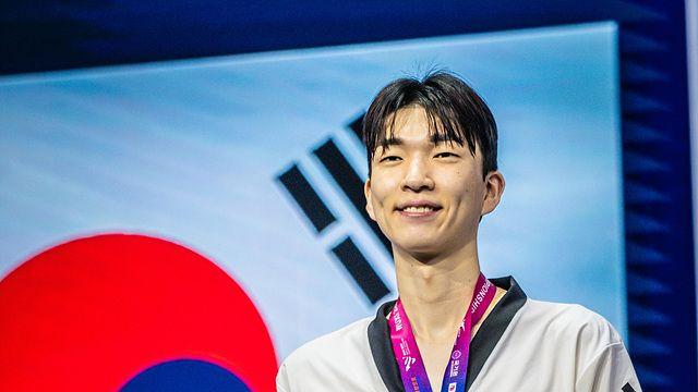 성유현, 세계태권도선수권 68㎏급 은메달…