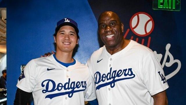 '손흥민 구단주', 오타니 칭찬하던 중 이웃 구단 비하 '눈쌀'