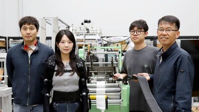 기계硏, 옷처럼 입는 로봇 '근육옷감' 대량 생산기술 확보