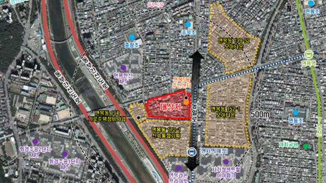 중랑구 면목동 일대, 신통기획 확정 대상지로 선정