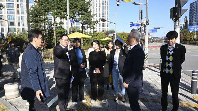 양주시, 안전한 등하교 현장점검·학부모 간담회