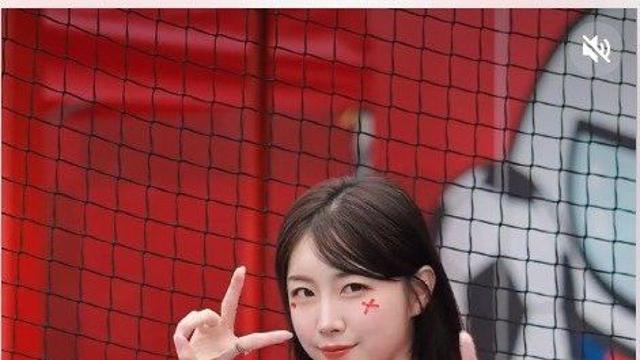 안지현 치어리더 인스타에 올라온 사진