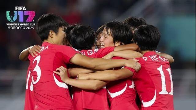 북한, U-17 여자 월드컵서 모로코에 6-1 대승…8강 진출