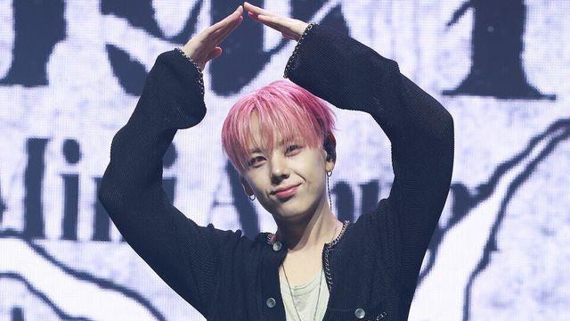 [NC포토] 위아이 장대현, 핑크머리 귀요미 걔