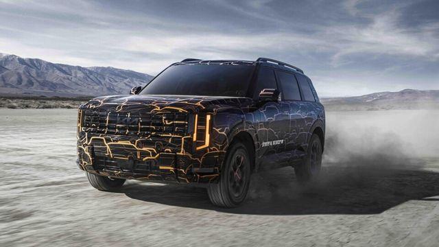 빛으로 조각한 듯한 매력! 기아, 2027년형 텔루라이드 풀체인지 신규 티저 공개