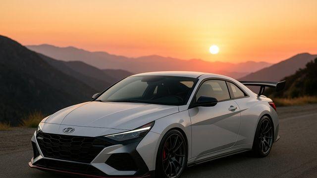 아반떼N 2도어 쿠페