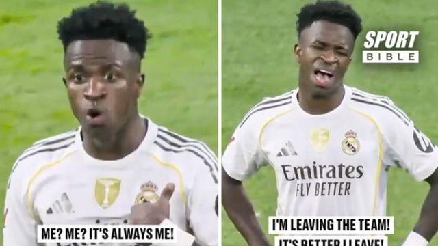 감독에게 욕설+“레알 마드리드 떠나겠다” 선언→이러다 진짜 떠난다! “비니시우스, 이적 고려”