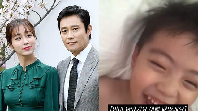 ‘이병헌♥’ 이민정, 아들 얼굴 공개…아이돌 비주얼 눈길 [RE:뷰]