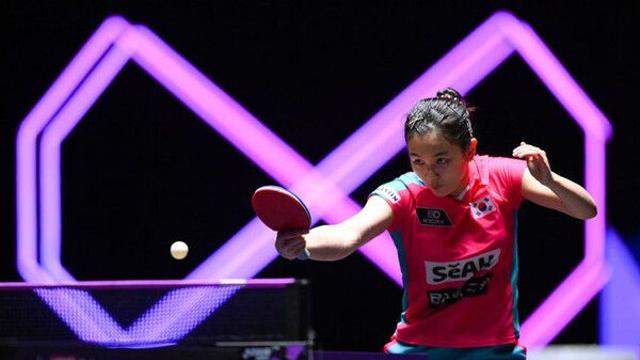 탁구 세계 36위 김나영, WTT 챔피언스서 세계 4위 콰이만 제압