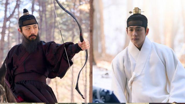 '이강에는 달이 흐른다' 세자 강태오 VS 좌상 진구, 권력 쟁탈전 시작