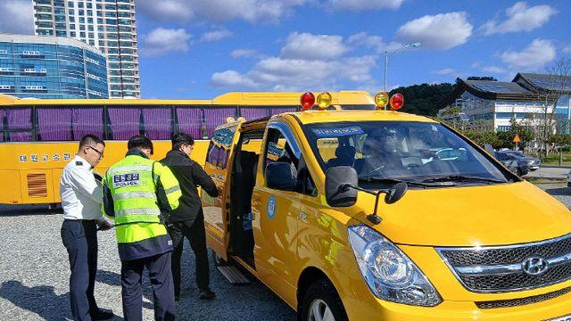 무안군, 가정 어린이집 통학버스 안전점검 실시