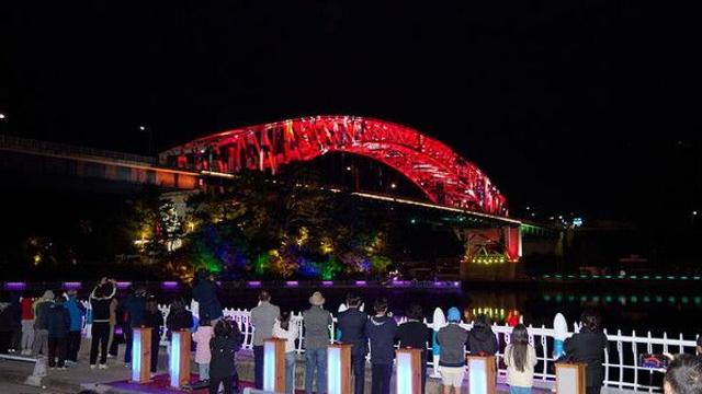 통영대교 시설물 개선사업, 전혁림 화백의 ‘풍어제’로 아트그래픽 구현