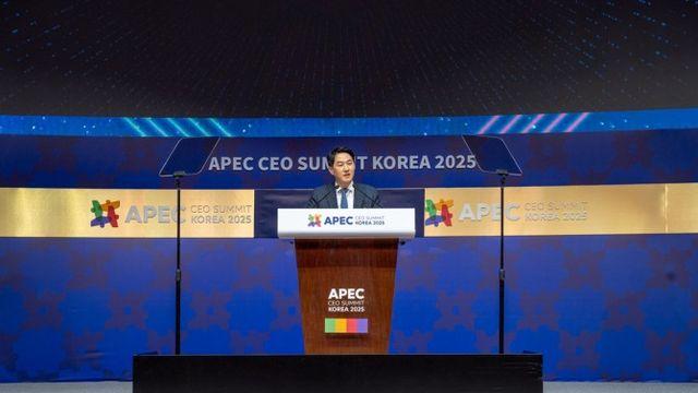 오경석 두나무 대표, APEC CEO 서밋서 