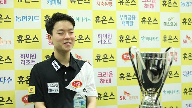 프로당구 PBA 새 역사 쓴 '최연소 챔프' 김영원, 