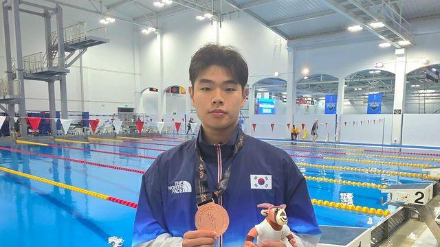 한국 수영, 아시아청소년경기대회 은메달 1개·동메달 2개 추가
