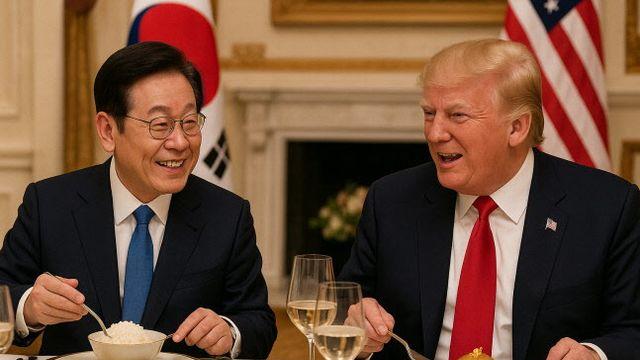 李대통령·트럼프 오찬 메뉴는?…“경주 햅쌀밥, 황금빛 디저트”