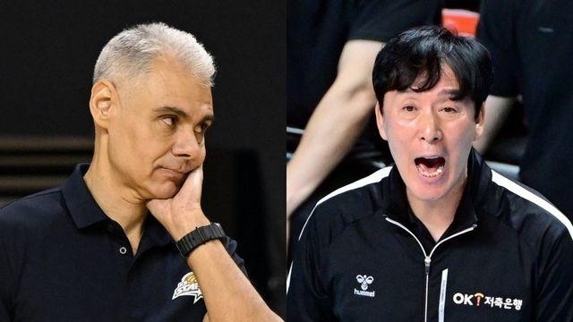 [SD 의정부 인터뷰] 일관성 강조한 카르발류 감독 vs 자신감 외친 신영철 감독, 시즌 초반 분위기 잡을 고지전…KB손해보험-OK저축은행, 양보는 없다