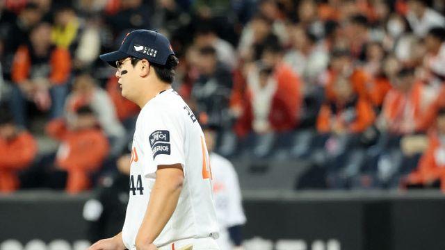 '117구 23아웃 무실점' 와이스, 빛바랜 역투...4아웃 못지킨 불펜