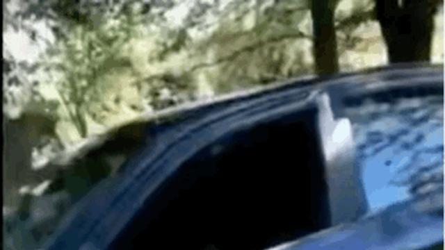 야외 주차할 땐 창문 꼭! 닫기.