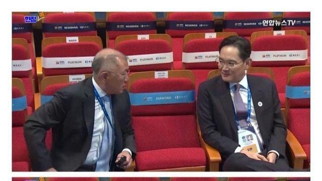 어제자 재벌 회장들