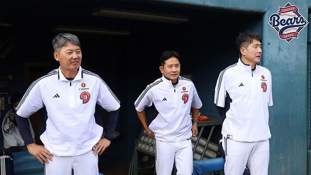 김원형 두산 감독, 첫 훈련서 “무엇이든 질문해달라”