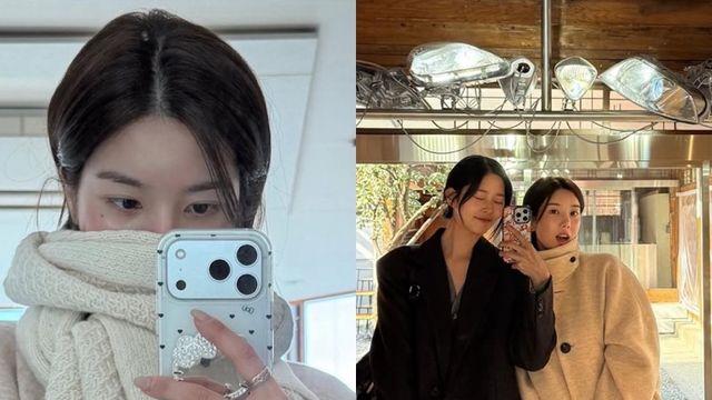 권은비, 여름에만 ‘여신’인가... 샤넬 목도리+베이지 코트로 ‘세련 美’ [AI 포토컷]