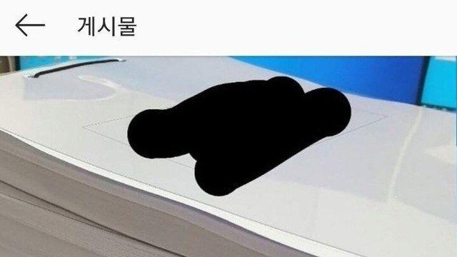 어느 연예인 악플 분량