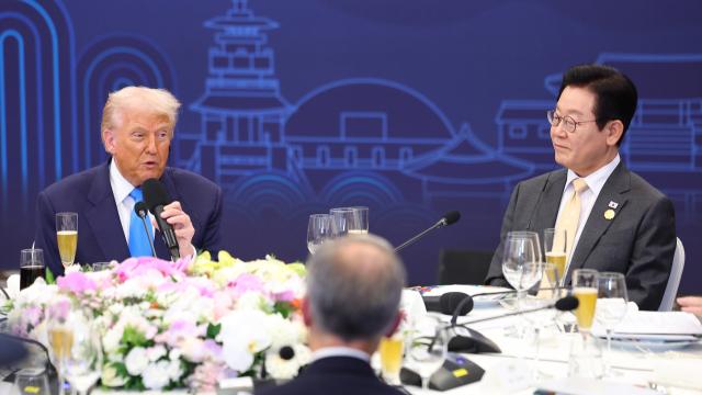 트럼프, 비공개 정상회담서 李대통령에 