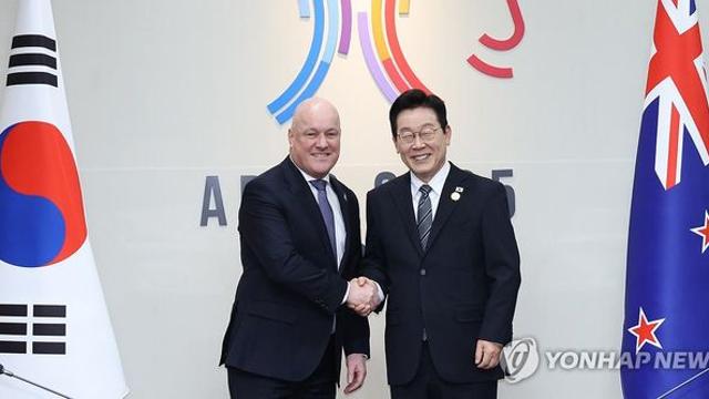 [경주APEC] 韓·뉴질랜드 정상회담…'포괄적 전략동반자 관계' 격상(종합)