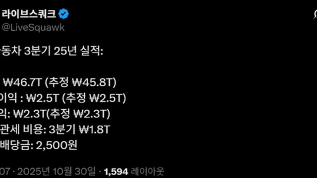 현대차 관세만 1조 8천억 지불 ㄷㄷ