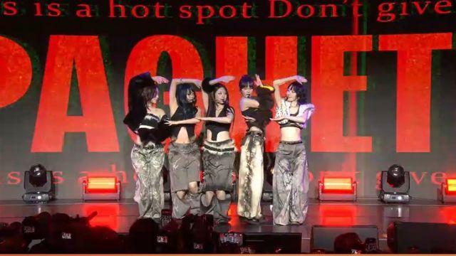 르세라핌, 엔비디아 주관 행사서 특별 공연…젠슨 황 CEO 극찬