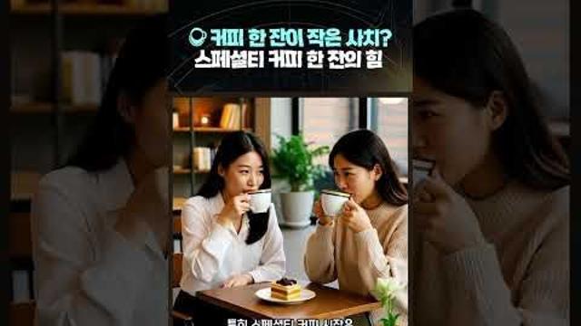 [영상]'가격보다 가치' 스페셜티 커피가 계속 팔리는 이유
