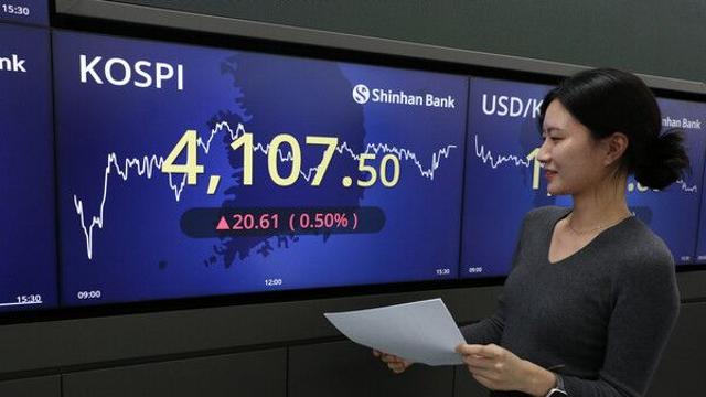 코스피, ‘엔비디아 동맹’ 기대에 사상 첫 4100대 마감