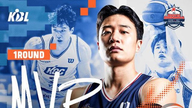 프로농구 KCC 허웅, 스포츠일러스트레이티드 1라운드 MVP