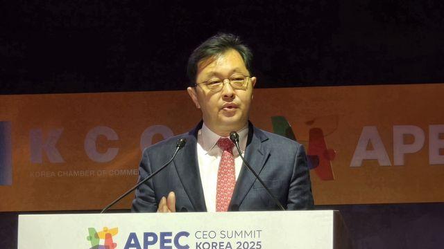 [경주APEC] 최재원 SK수석부회장 